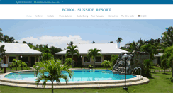 Desktop Screenshot of bohol-sunside-resort.com