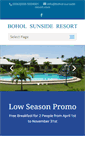 Mobile Screenshot of bohol-sunside-resort.com